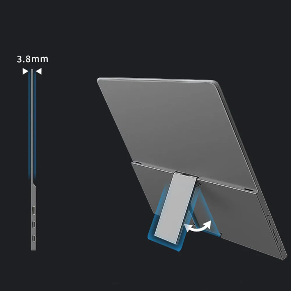 3K 16inch Portable Monitor 2880*1800 450d/m2 100%DCI-P3 For Laptop Second Screen HDMI-Compatible Games Expand Display