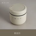 Desktop trash can Cute small new mini home desk office desk creative cover