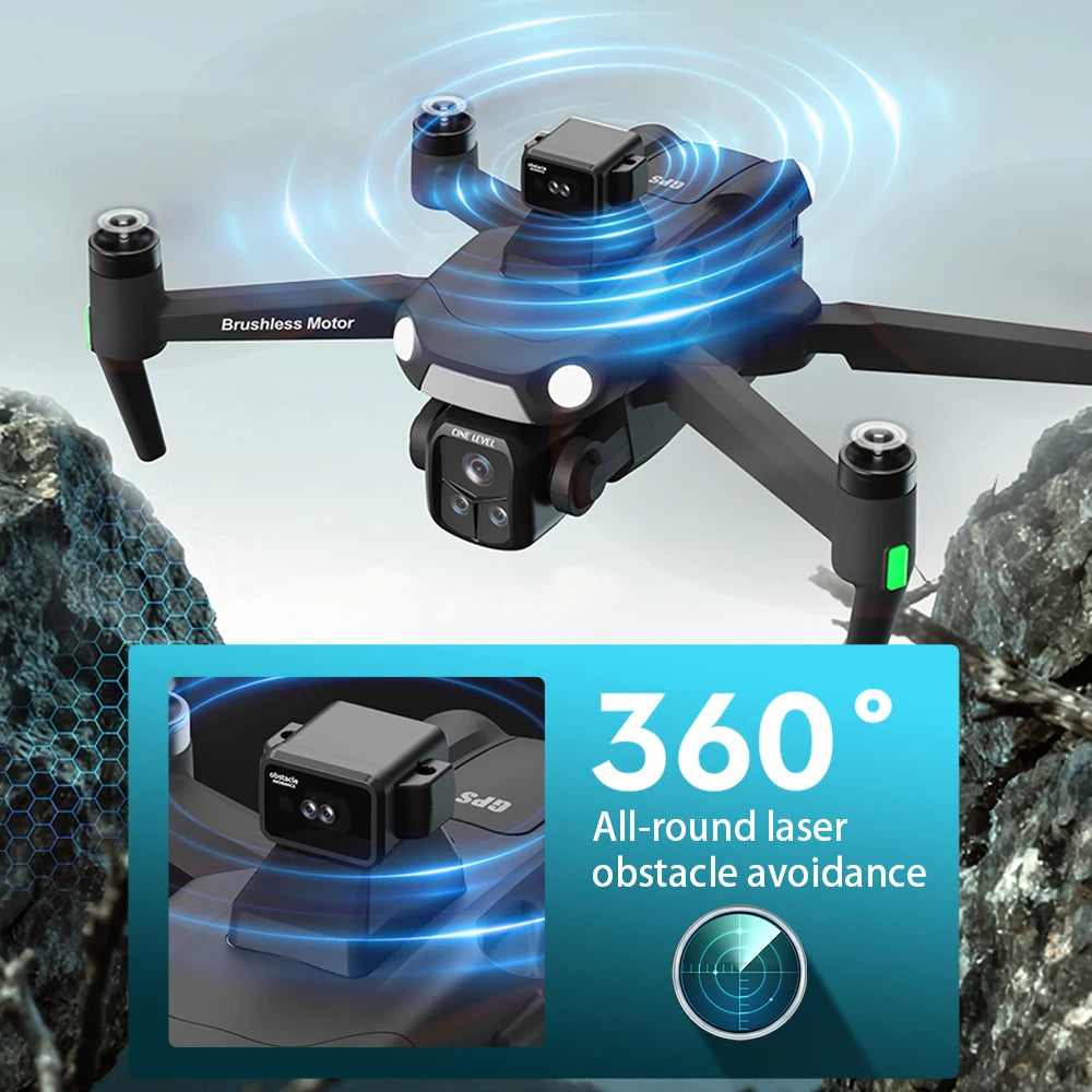 For Genuine A1R 3S 5G Screen-Controlled Drone with Laser 360 Obstacle Avoidance GPS Return Home 8K Camera for Aerial Photography
