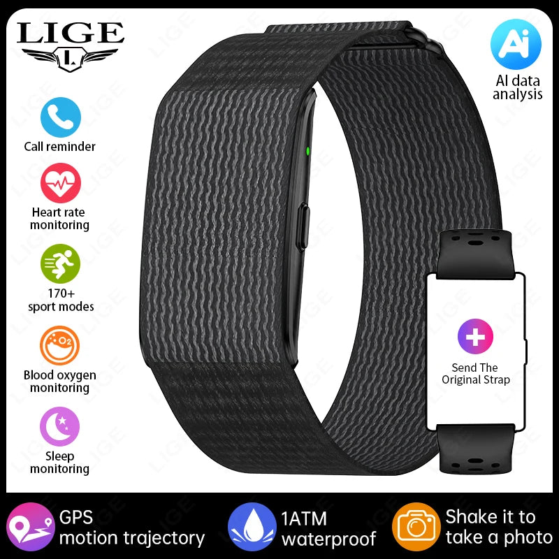 2025 New Smart Watch For Men Women Fitness Sport Smart Bracelet Heart Rate Blood Oxygen Health Monitor Waterproof Smartwatch Men