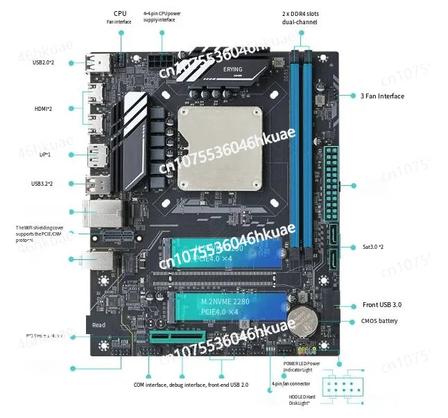 Factory a lot of stock! 13th generation Q1HY main board CPU set i9 13900 desktop computer DIY game office DDR5/Q1J0/i5/i7/i9