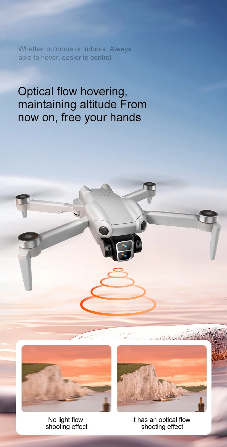 2025 New A888 PRO Drone Profesional 4K HD Cameras brushless motor Aerial Photography Optical flow Foldable Quadcopter Toys