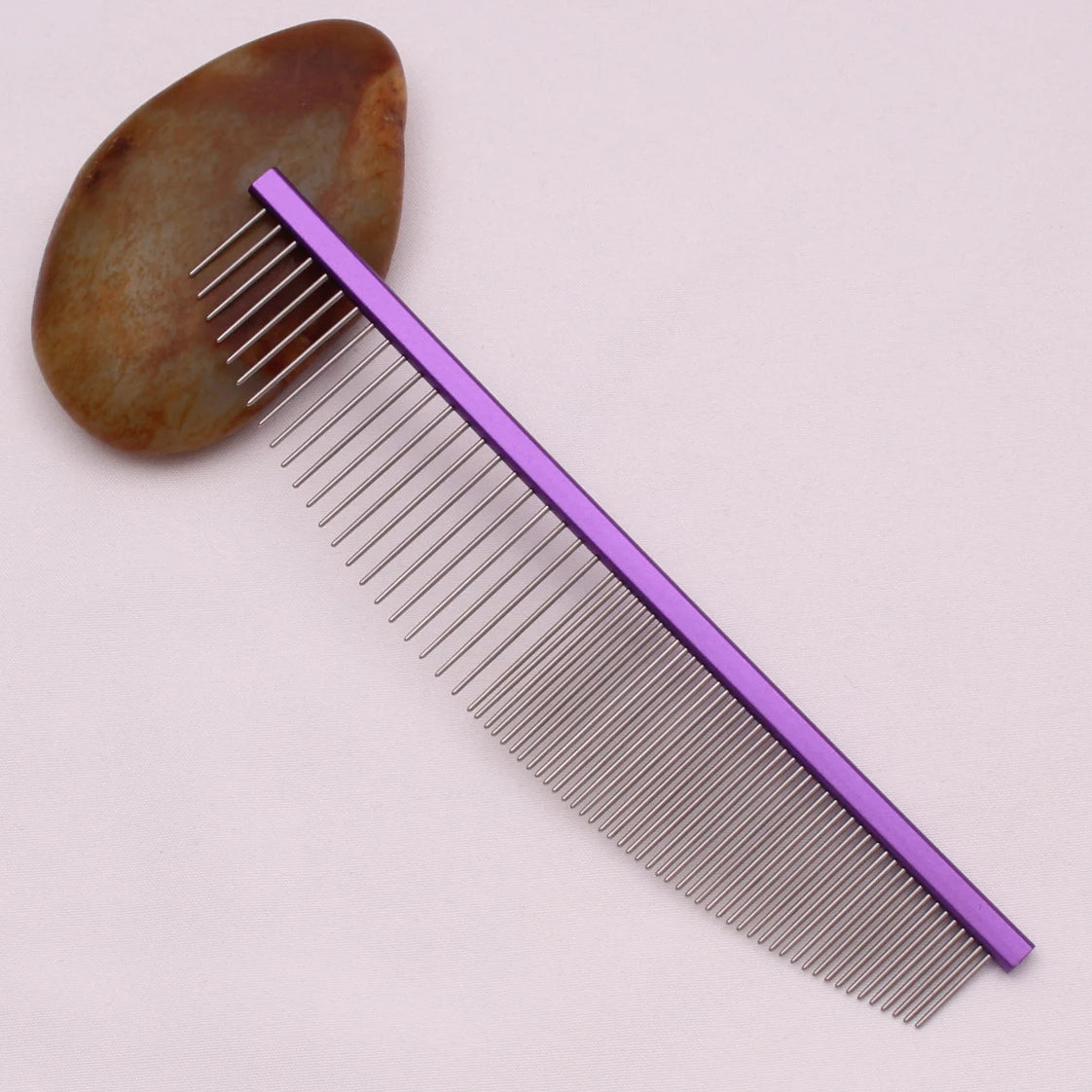 Pet Grooming Combs Aluminum Alloy Brush For Dogs Boundary Knot Massage Tools Professional Salon Cat Hair Cleaning Crescent 7900#
