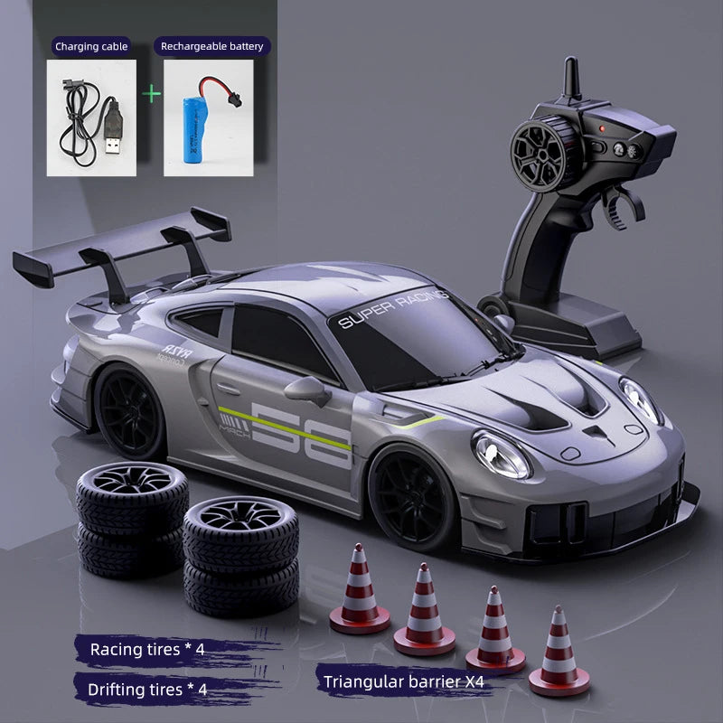 4WD RC Car Remote Control Cars 2.4G Radio High Speed Drift Racing High Speed Truck RTR Vehicle Toy Gift for Kids Children