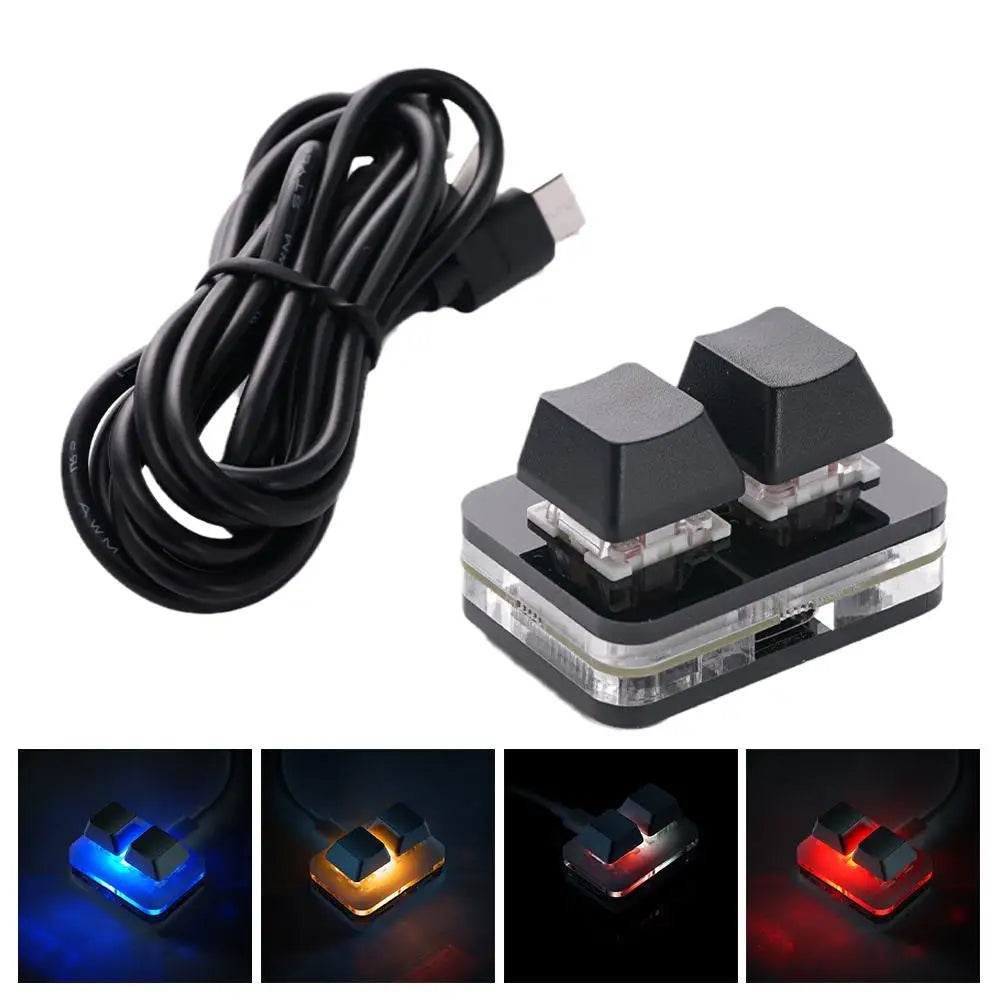 Mini USB Custom Mechanical Keyboard 2/3/4/6/9/12/16/24 Keys Gaming Keyboard Sayo Device Shortcut Programmable Keypad Keys Macro