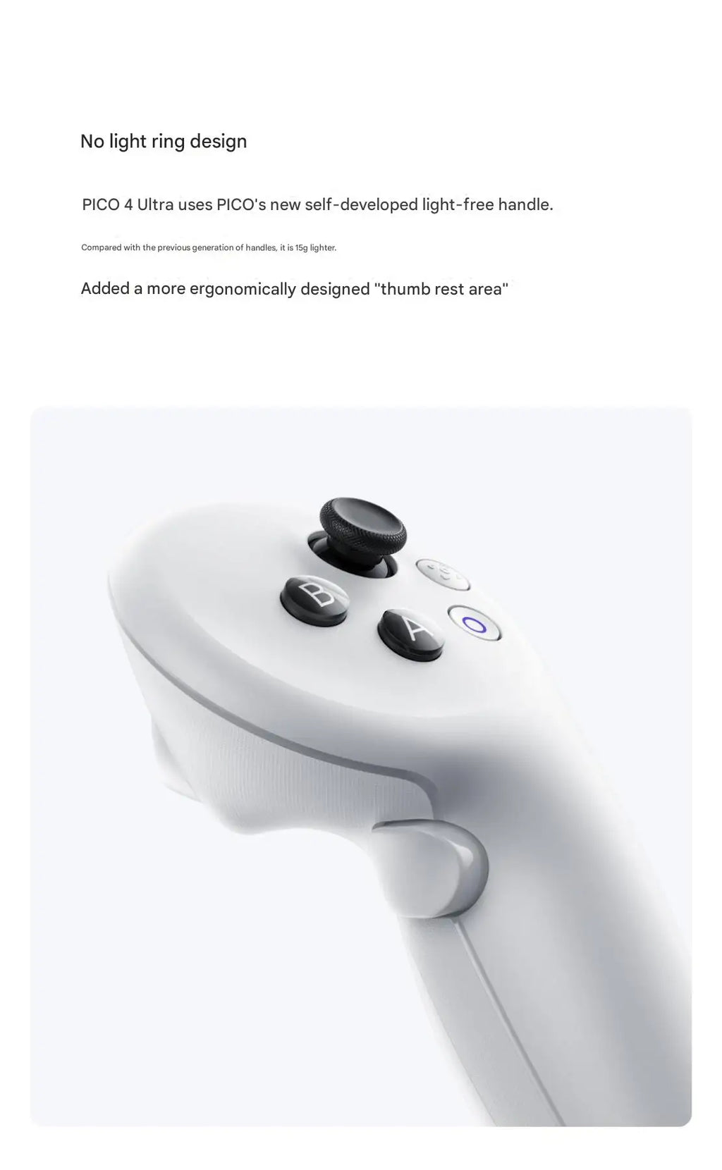 Original for Controller Pico 4 Ultra All-In-One VR Glasses Virtual Reality Headset Left And Right Handle For Stream Gaming