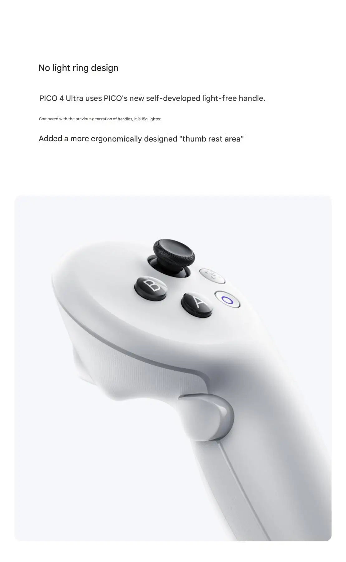 Original for Controller Pico 4 Ultra All-In-One VR Glasses Virtual Reality Headset Left And Right Handle For Stream Gaming