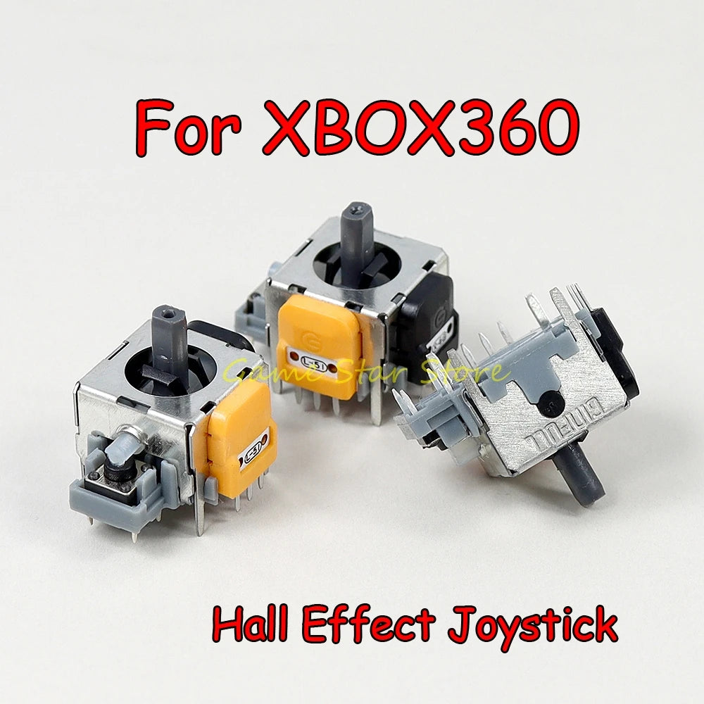 2pcs Hall Electromagnetic Joysticks For XBOX360 Controller Hall Effect Joystick 3D Analog Sensor Thumb Sticks Module