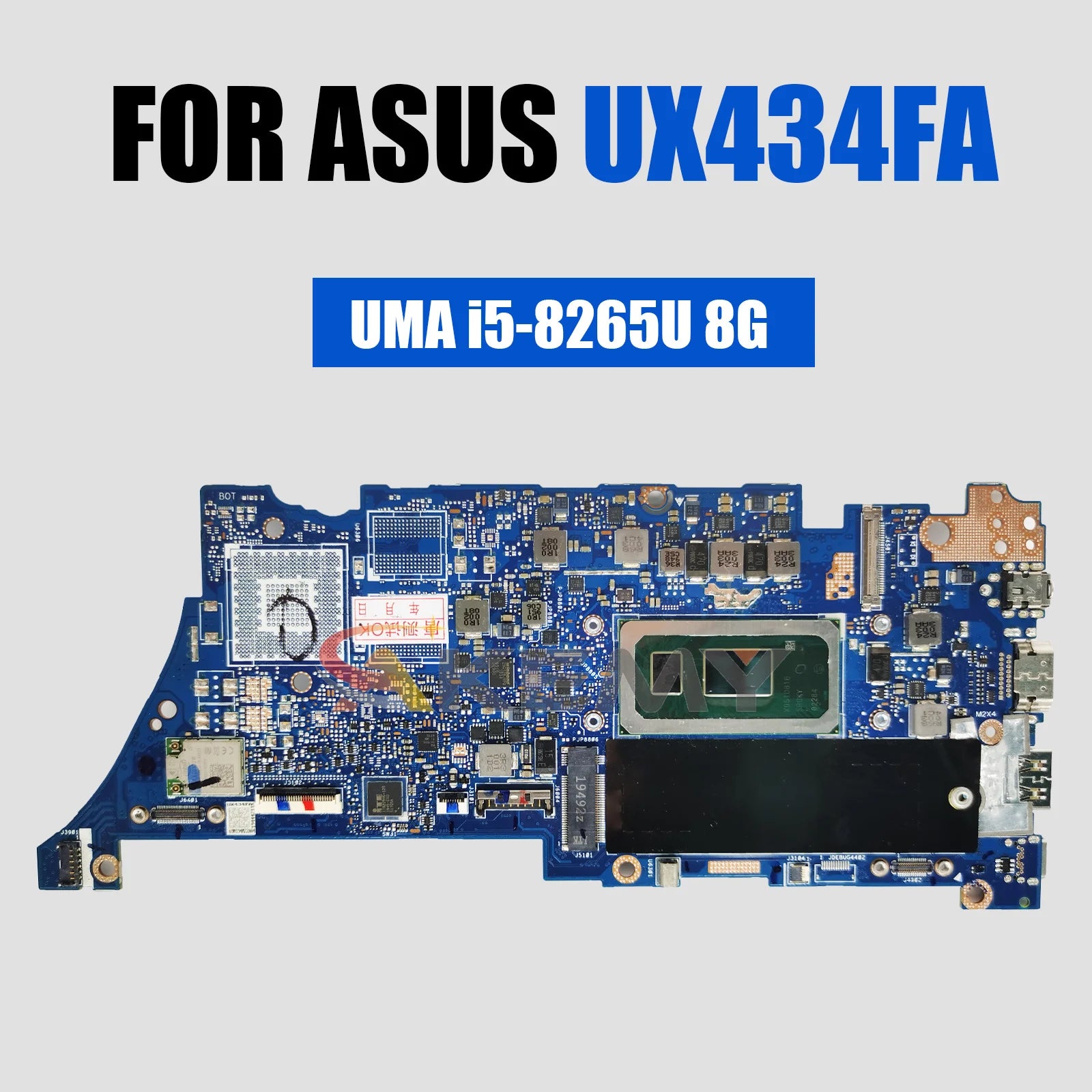 AE UX434F Motherboard For ASUS UX434FL UX434FA UX334FL UX334FA UX434FLC UX463FL U4600F UX434 Mainboard i5 i7 CPU 8G/16G RAM
