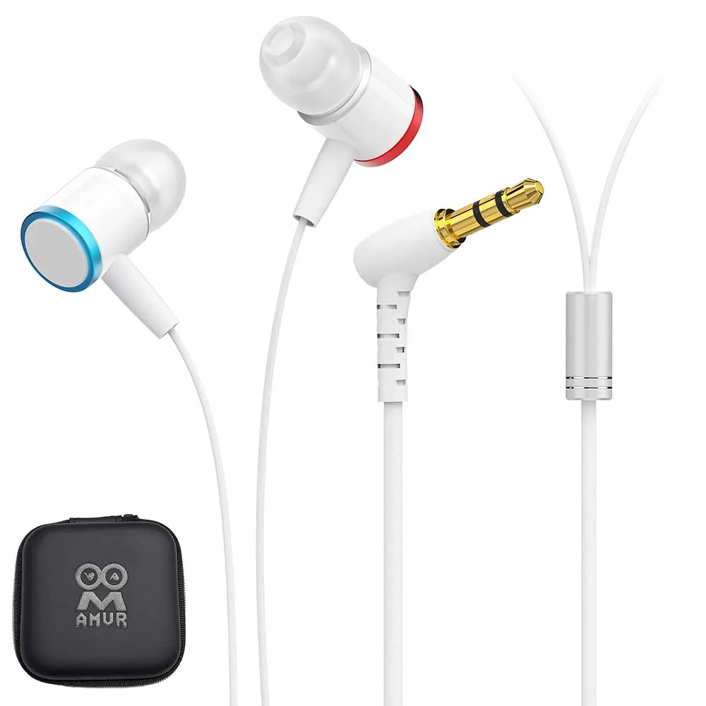 For AMVR For Quest 3 Headset Earphones with Storage Box 3D 360 Degree Sound In-Ear Headphones for Meta Quest 3 VR Accessories