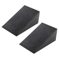 2 Pcs Yoga Mats, Adjustable Squat Ramp, Incline Board Improve Strength for Squat and Deadlift