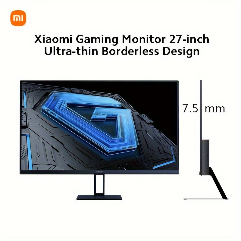 [Gaming Monitor] Xiaomi 27-inch Gaming Monitor | 165Hz 1ms GTG 1920*1080 Fast IPS HDR10 FreeSync Premium E<2 Professional Calibration 99% sRGB 178° Wide Angle Tilt Adjustment TUV Low Blue Light