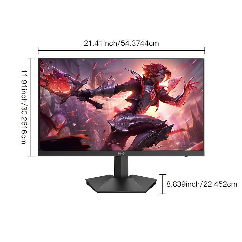 HKC VG255KM 24.5" Gaming Monitor - 240Hz, 1MS Response, High Color Gamut, HD Desktop Display with Tilt Adjustment