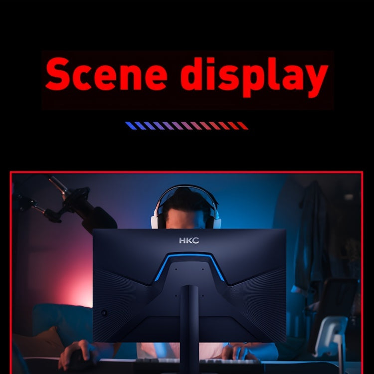 HKC VG255KM 24.5" Gaming Monitor - 240Hz, 1MS Response, High Color Gamut, HD Desktop Display with Tilt Adjustment