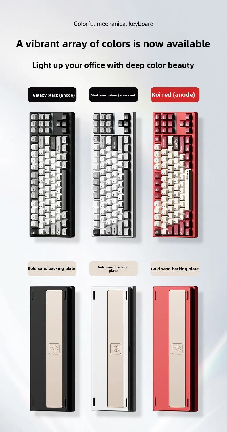Weikav Stars80 Mechanical Keyboards Kits QMK/VIA Tri-mode Aluminum Wireless Bluetooth Gaming Keyboard Customized E-sports Gifts