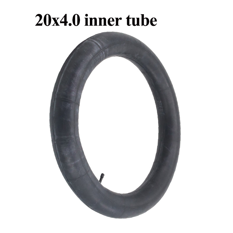 20x4.0 Road Bike Fat Tire 20 Inch Electric Bicycle Road Motorcycle Outer Big Fat Tire with Tube Cycling Bike Parts